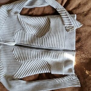 Lululemon Embrace Hoodie- Knit Hooded Zip Up Sweater- Size Medium